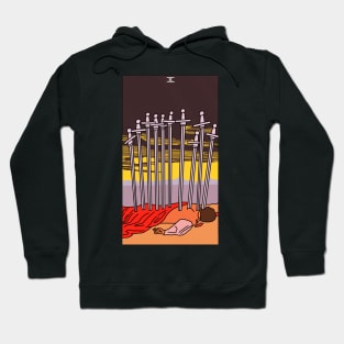 10 of Swords Hoodie